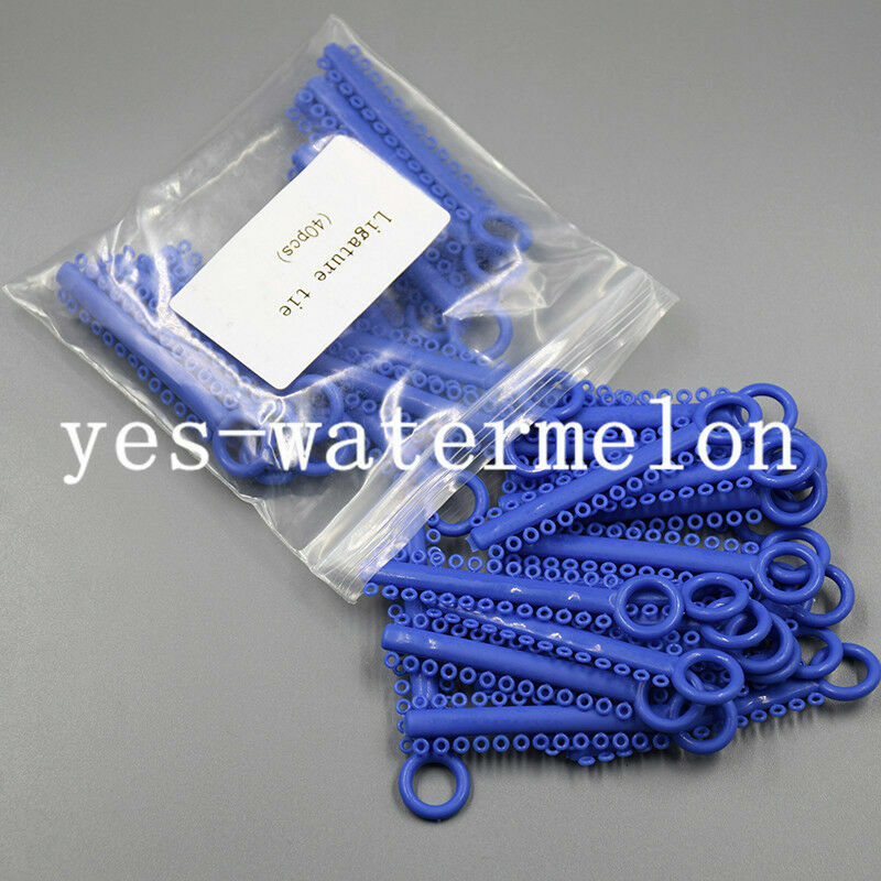 20 Pack Rubber Orthodontics Ligature Ties Dental Bands 37 Colors To Choose New