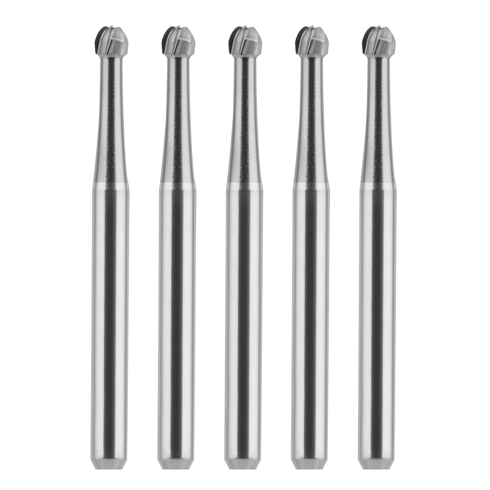 Wave Dental Operative Carbide Burs Round Friction Grip FG 1/4 -8 High Speed 19mm