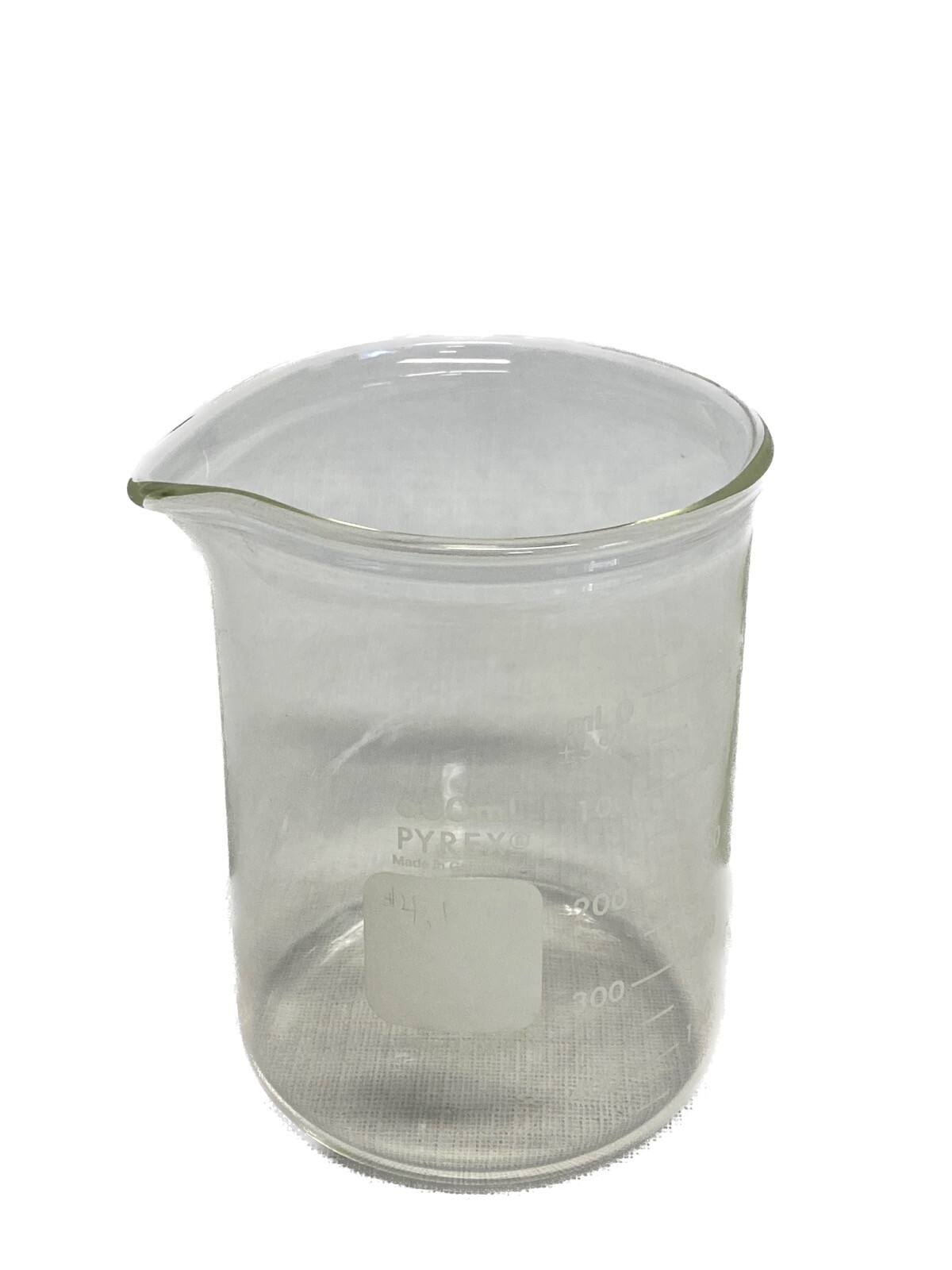 PYREX Glass 600mL Dual Scale Graduated HD Griffin Beaker Pour Spout 1003-600