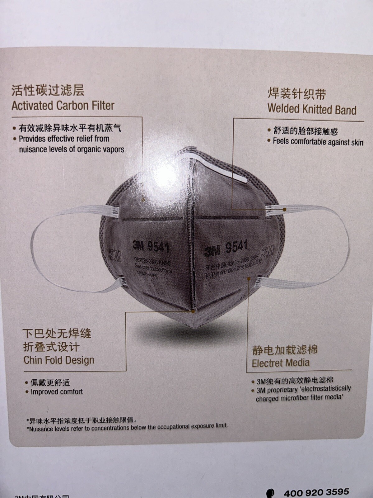 25 Pcs Black KN95 Protective 5 Layer Face Mask Disposable Respirator