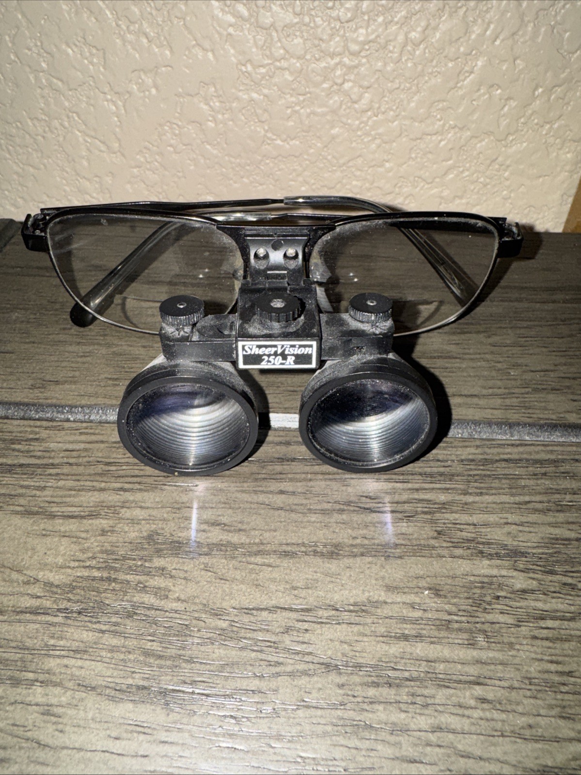SheerVision 250-R Dental Loupes Flip-Up Design Black