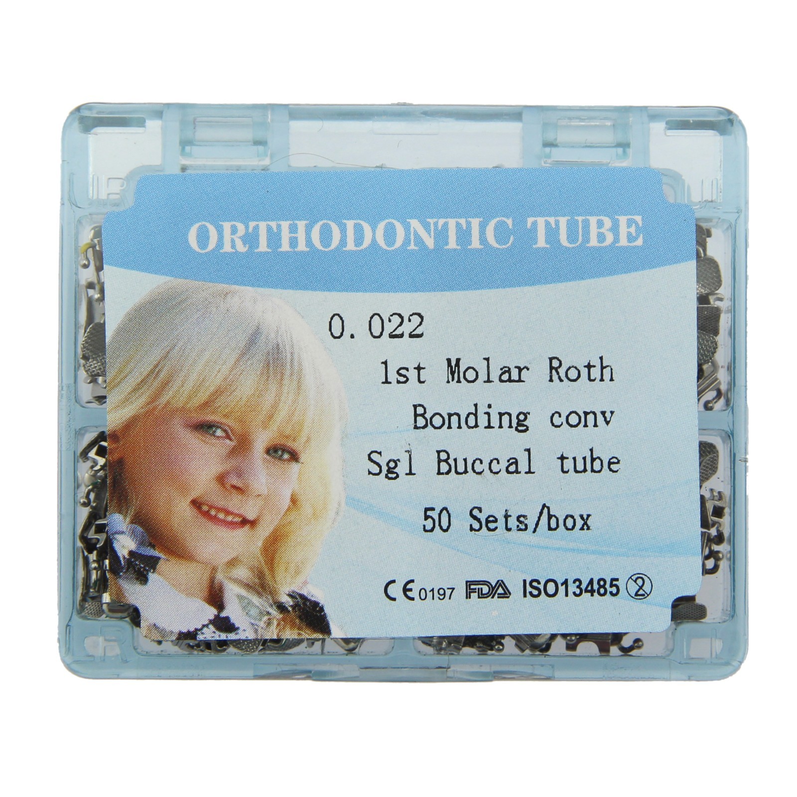 Dental Orthodontic 1st Molar Buccal Tubes Convertible Roth MBT 0.022 Bondable
