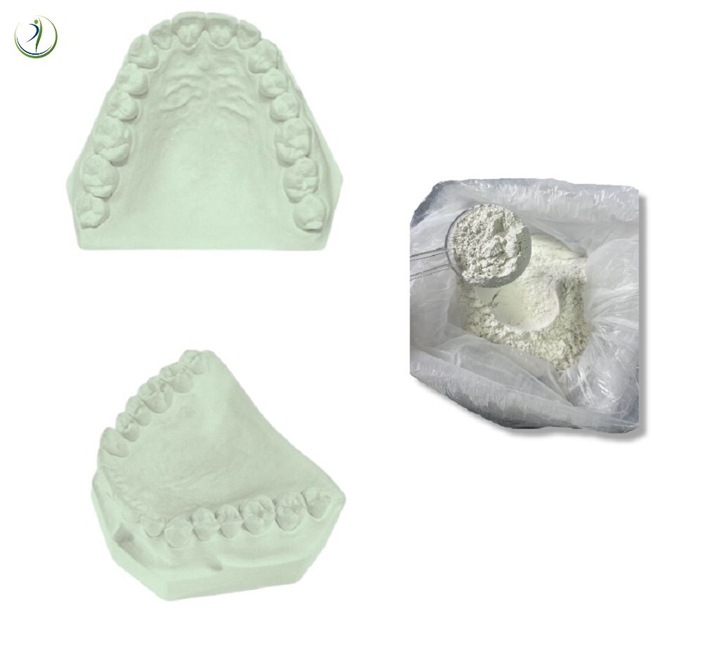 DENTAL LAB GYPSUM DIE STONE GREEN TYPE IV STRONG COMPOUND 5 Lbs. RE-SEALABLE BAG