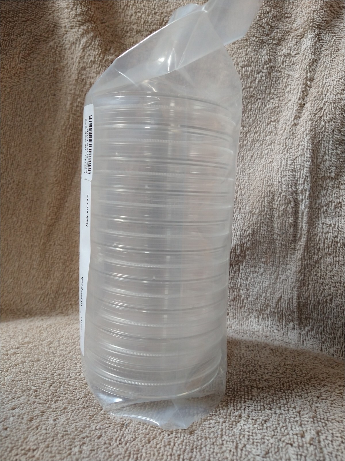 10 pack CellTreat 229693 Petri Dishes 100mm x 15mm NEW Mad Lab Halloween Prop FX