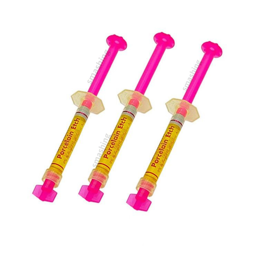 Ultradent Porcelain Etch 9% Hydrofluoric Acid Silane Dental Bond Veneer Crowns