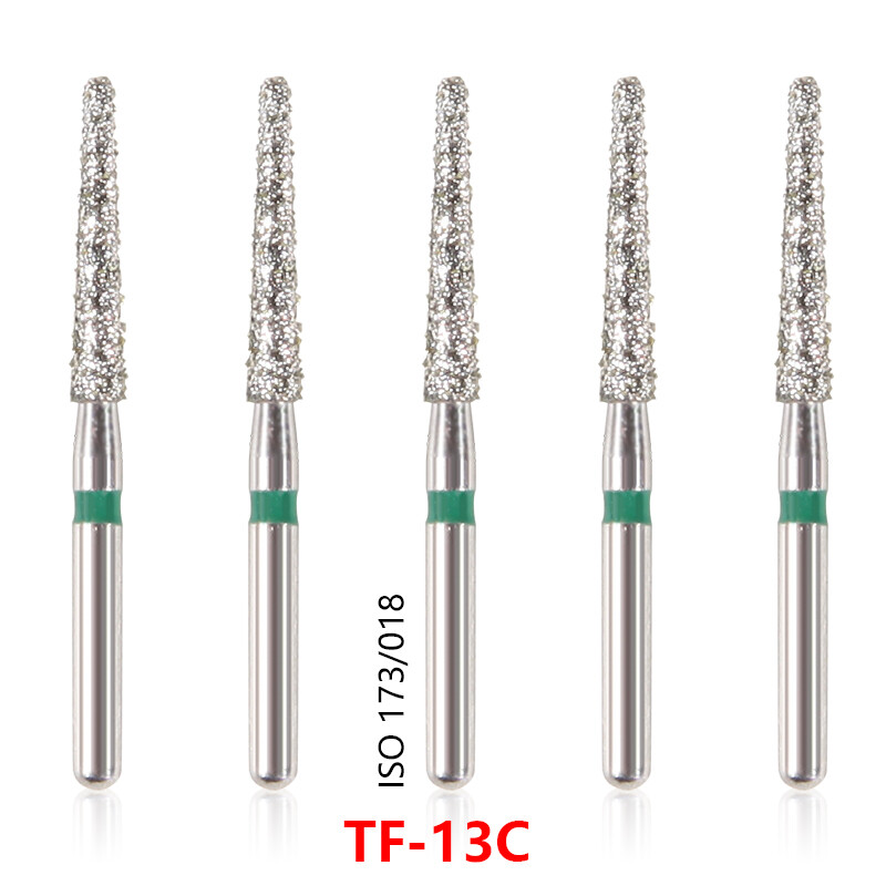 20Types 100Pcs Dental Diamond Burs Drills For High Speed Handpiece Medium FG BUR