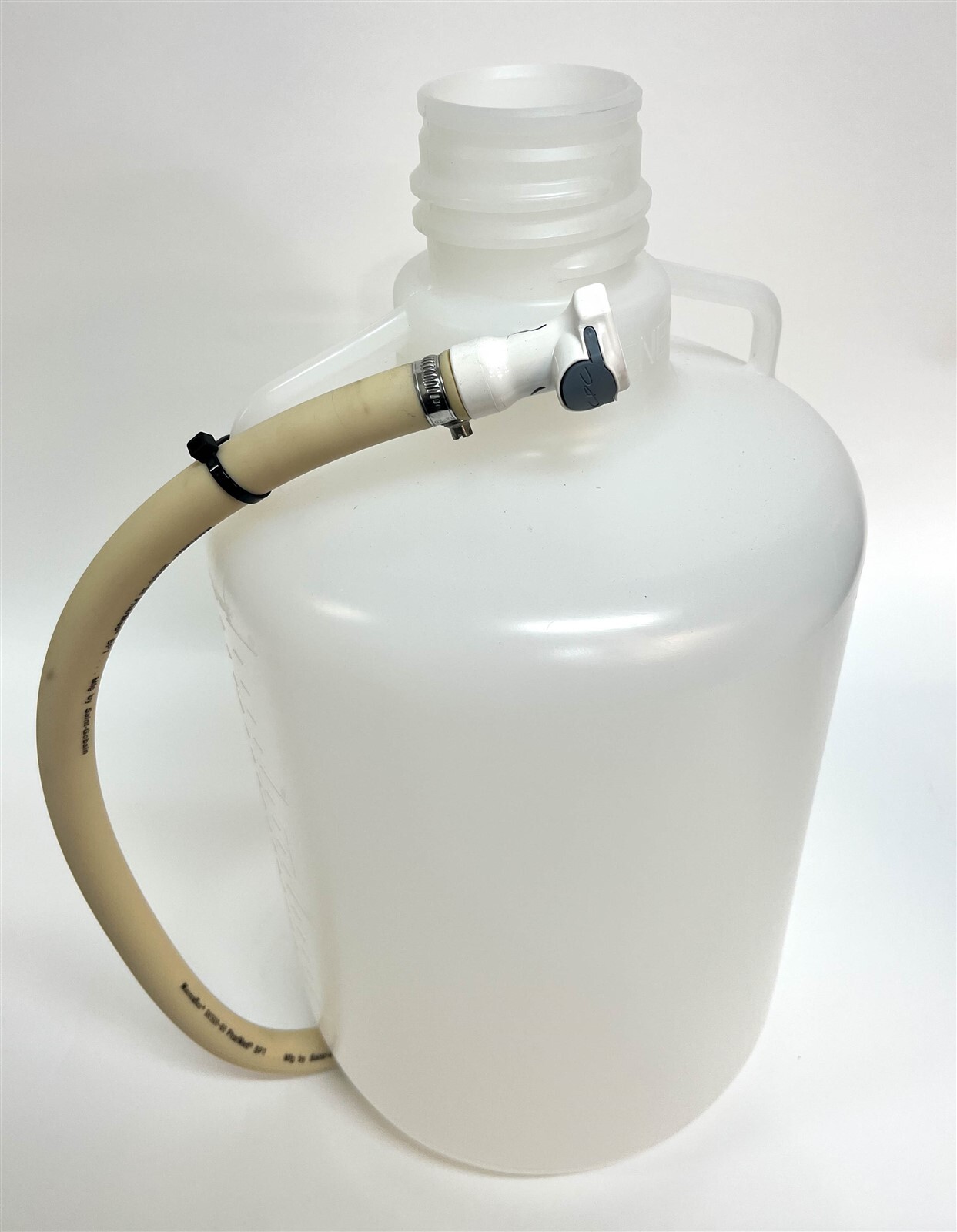 Nalgene 5 Gal 20 Liter & 2.5 gal 10L PP Carboy with Spigot Lot of 16 (9916) M