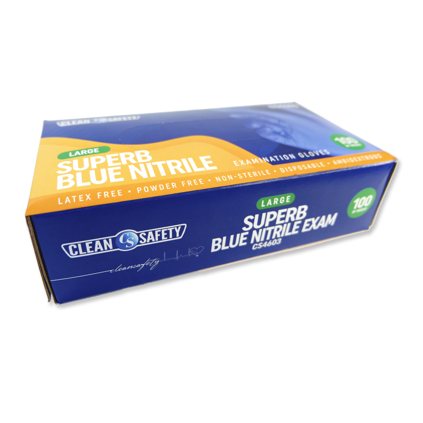 1000pcs Disposable Nitrile Gloves, S-M-L-XL, Blue, FDA, Pure Nitrile, F.D.A