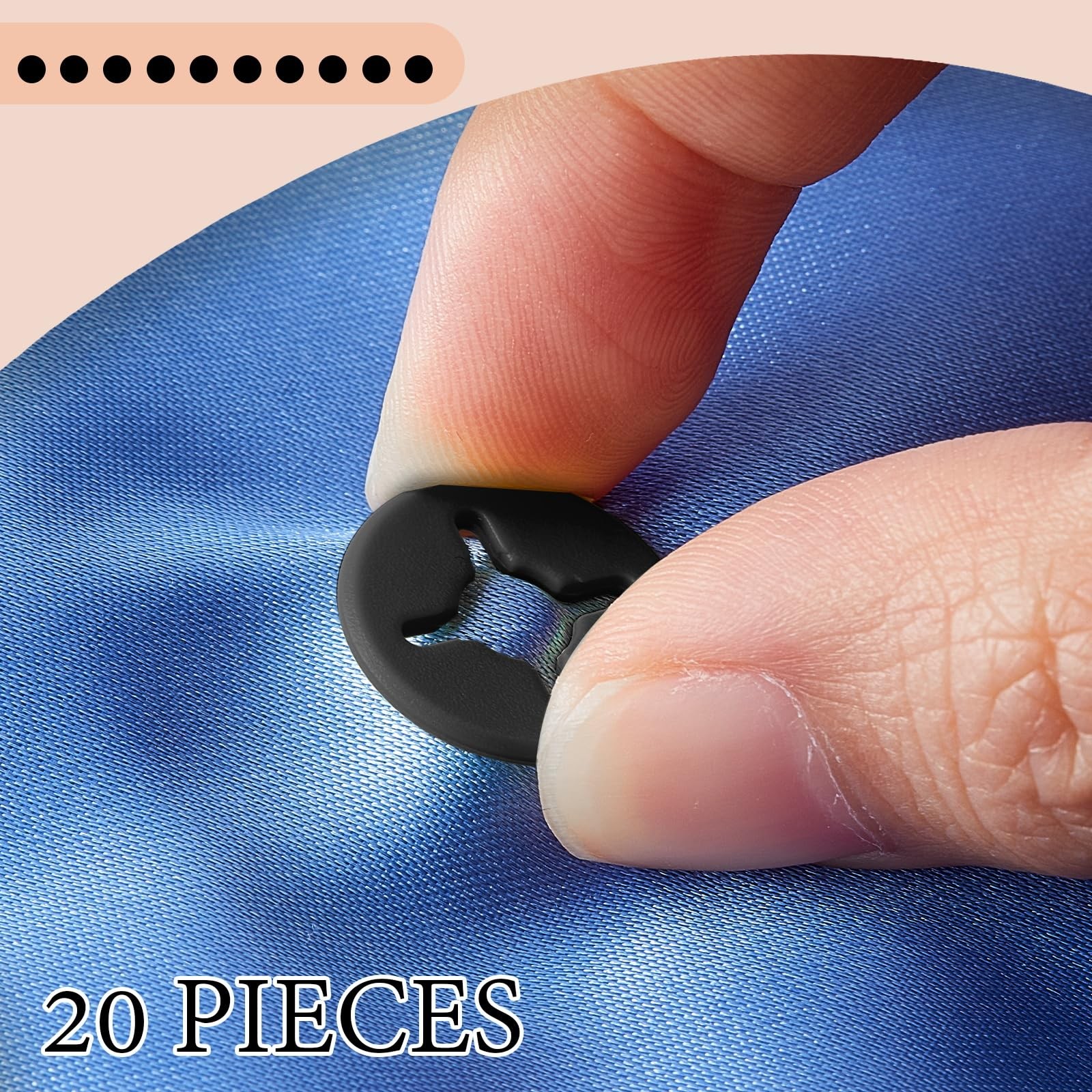 20Pcs Running Bib Clips Race Number Buckle Fixing System Triathlon Race Bib Clip