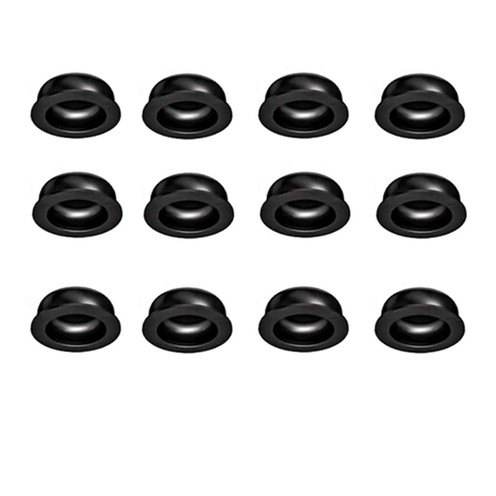 US Dental Locator Black Processing Male Cap Replace Inserts 4/8/12/20Pcs