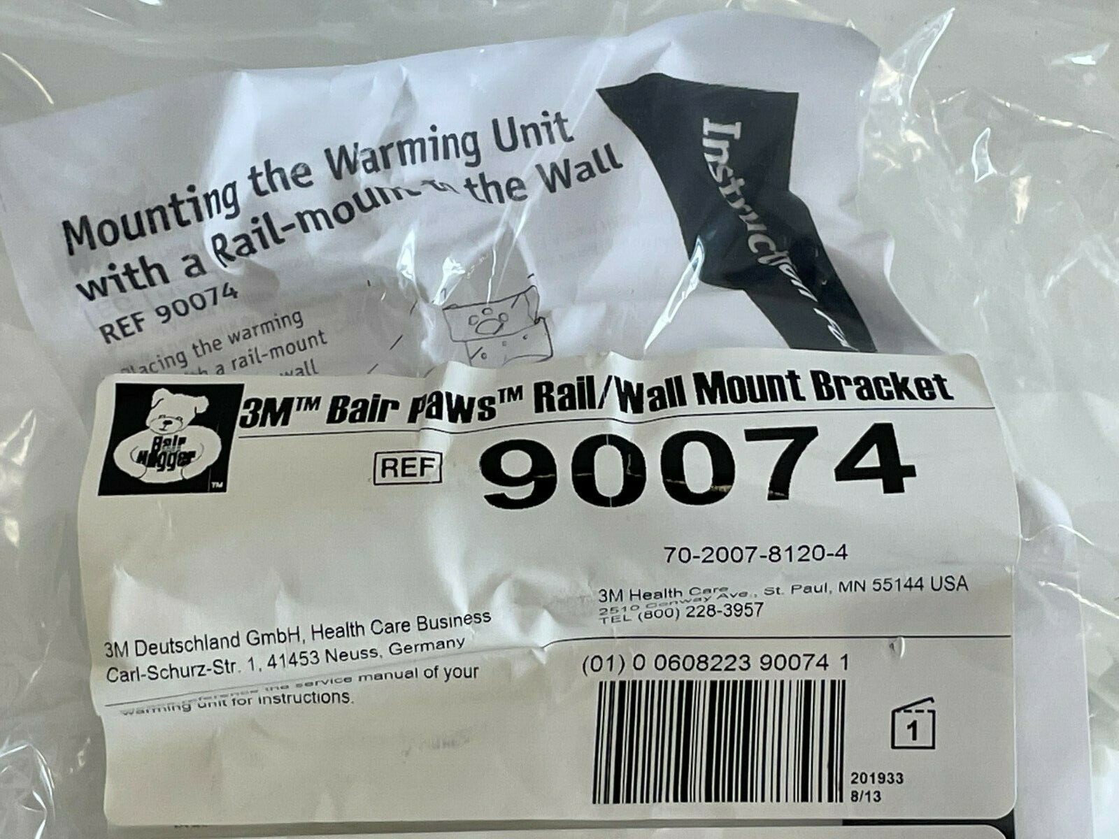 N16: 3m Bair Paws Rail/Wall Mount Bracket 90074