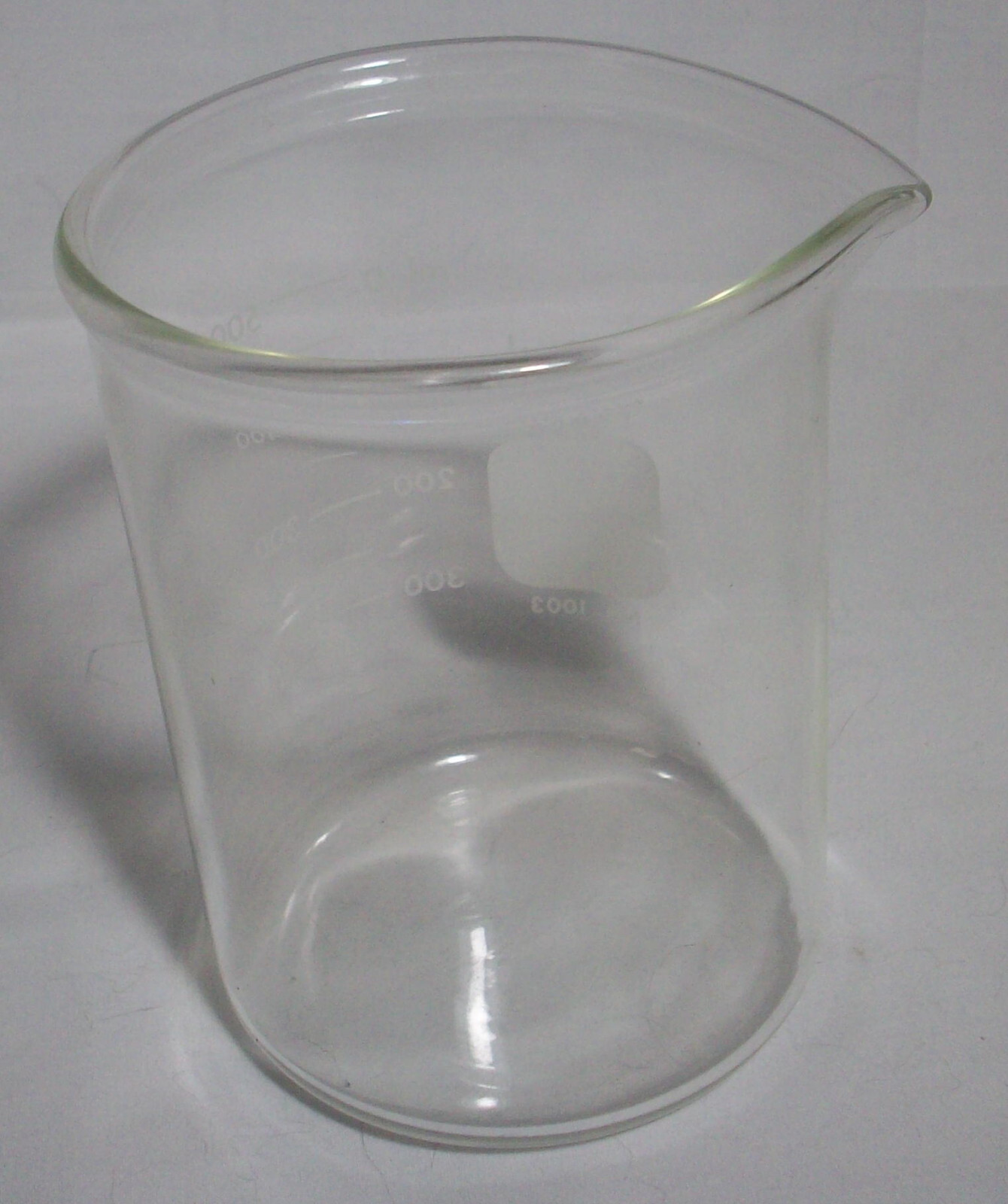 Pyrex 600 ml. Glass Beaker no. 1003: EXC: NR