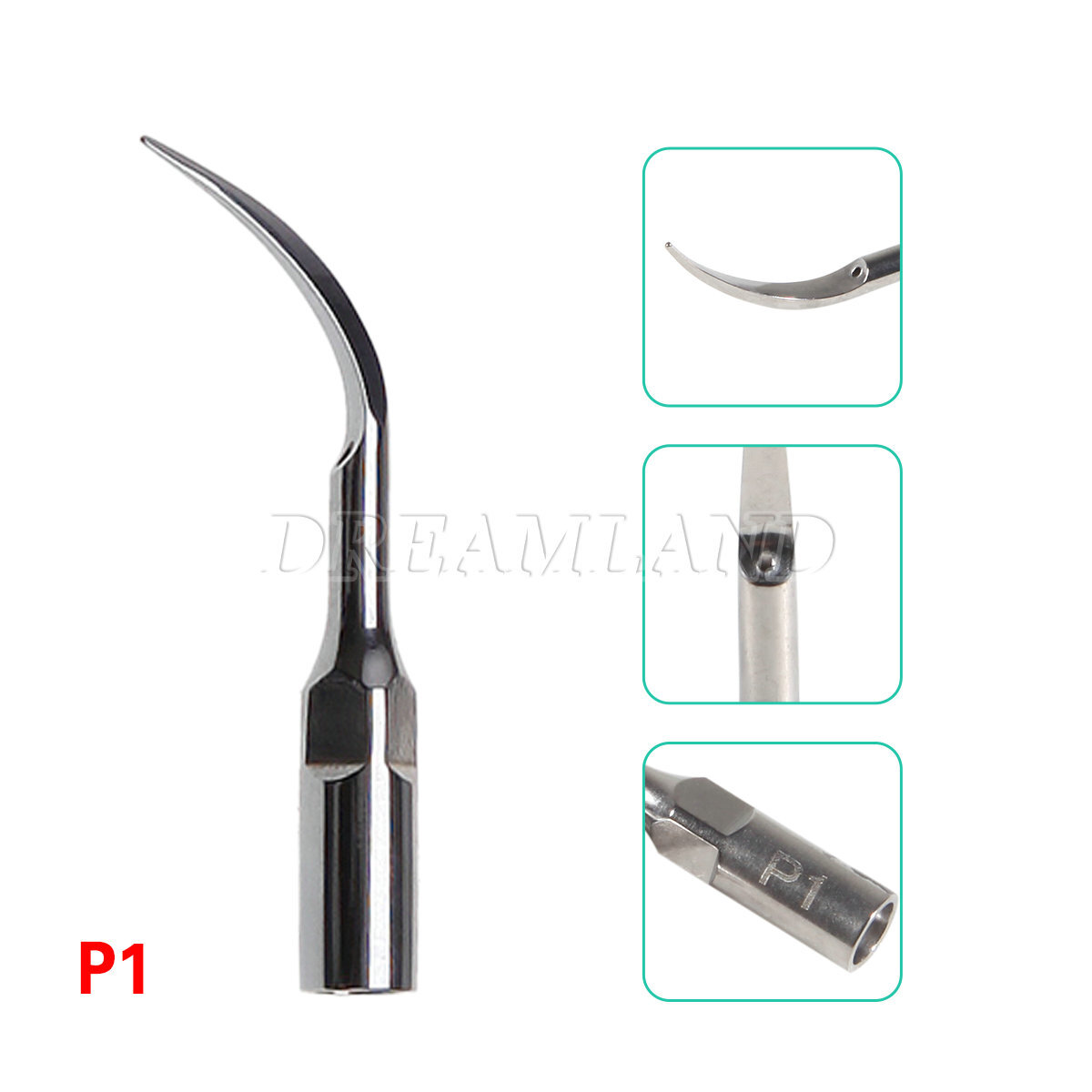 10 Dental Ultrasonic Scaler Scaling mixed Tips Fit DTE SATELEC Handpiece GD1-GD6