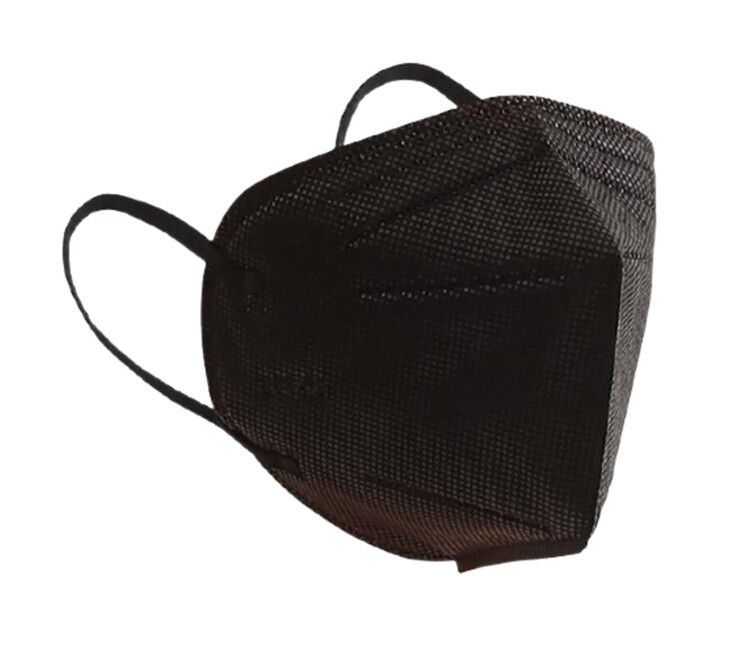 50/100 Black KN95 Protective 5 Layer Face Mask Disposable Respirator USA Seller