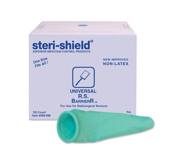 Steri-Shield Universal R.S. Barrier Latex Free – Green for use with all makes
