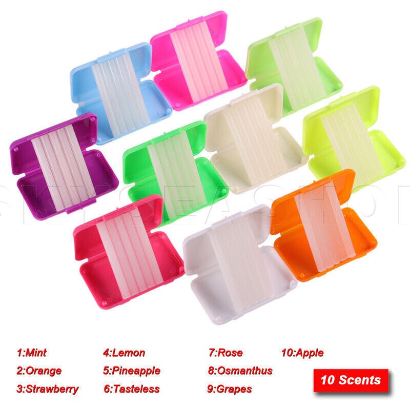 10 Packs Dental Orthodontic Relief Wax fit Brackets Braces Gum Irritation Cera