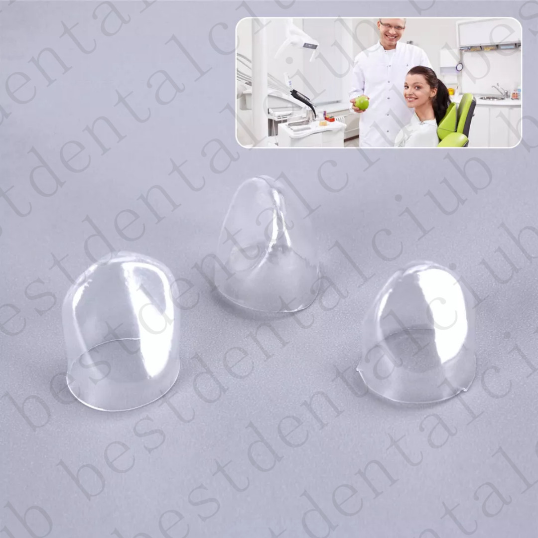 Dental Anterior Transparent Forms For Temporary Crowns No1.910 Kit TOR VM 64Pcs