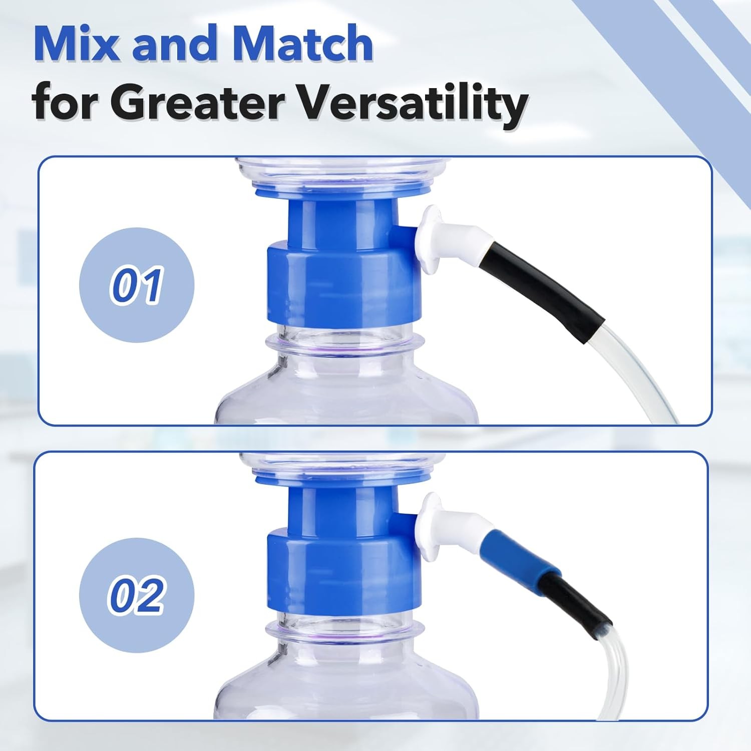 Lab Vacuum Pump + 1000mL Lab Buchner Funnel Filtering vacuum filter flask set