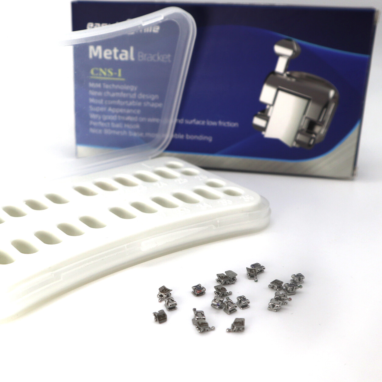 EASYINSMILE Dental self-ligating brackets Orthodontic metal brace ROTH/MBT &Hook