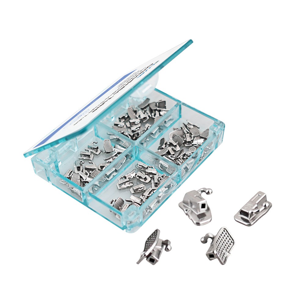 80pcs Dental Ortho Buccal Tube 1st/2nd Molar Roth/MBT .018/.022 Non-Convertible