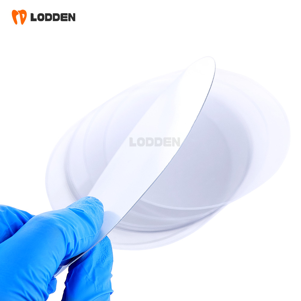 10pcs/bag Dental White Veneer Sheet Film Dental Snap on Sheets for Orthodontics