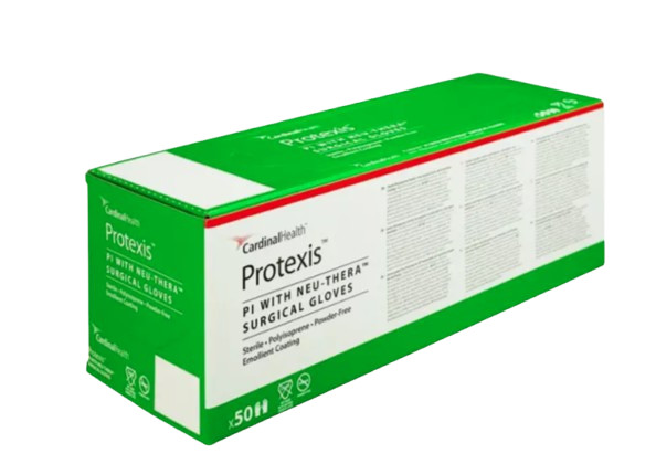Cardinal Health Protexis PI w/Neu-Thera Powder-Free Sterile Surgical Gloves 7.5