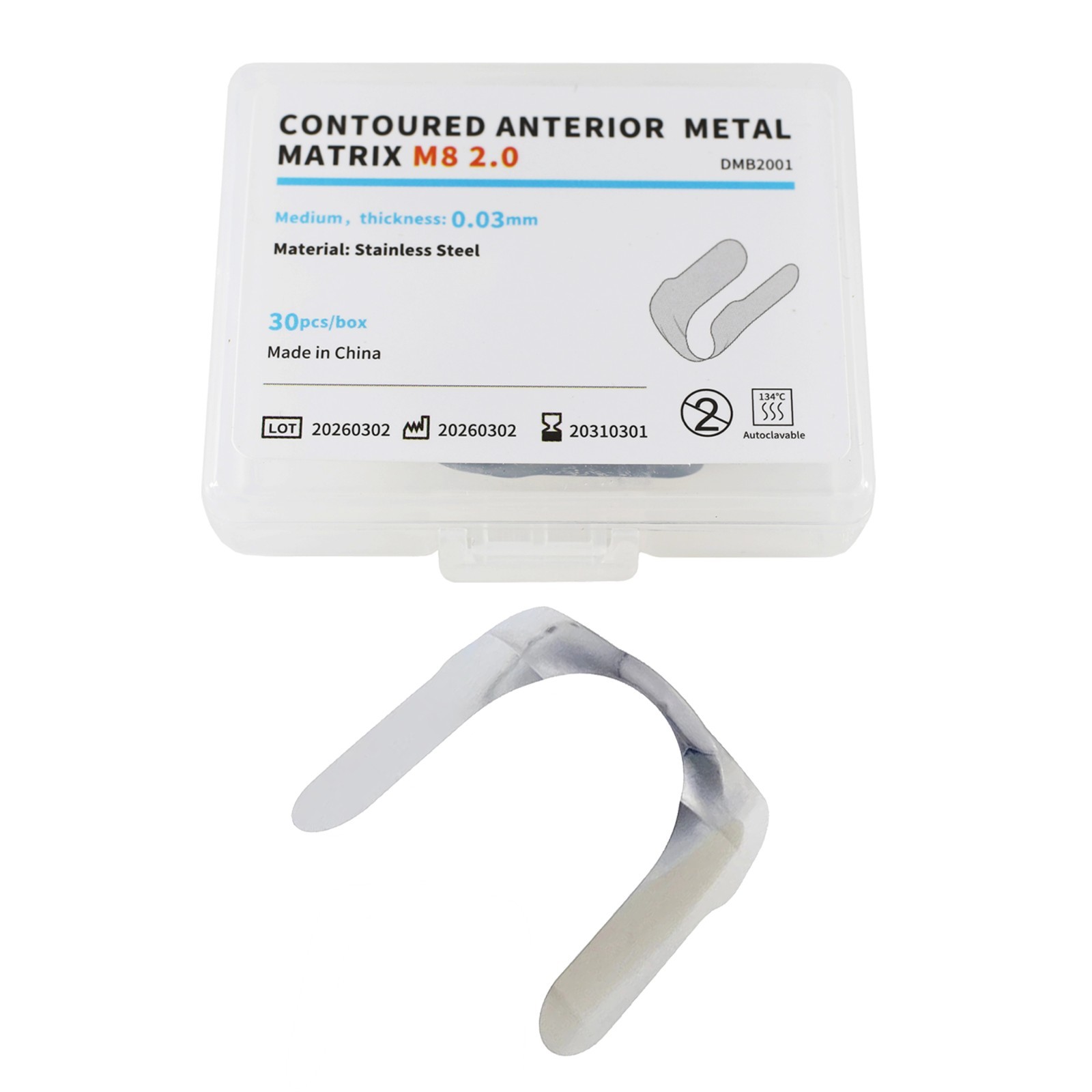 Dental Sectional Matrix Bands Matrices Palodent Garrison Ring Wedge Wedgeguards