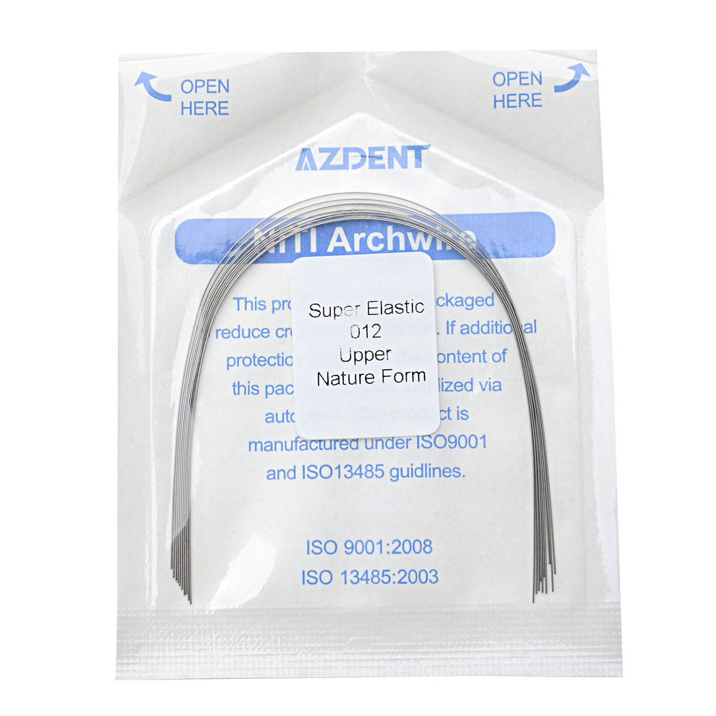 AZDENT Dental Orthodontic Arch Wire Super Elastic NITI Natural Nature Form Round