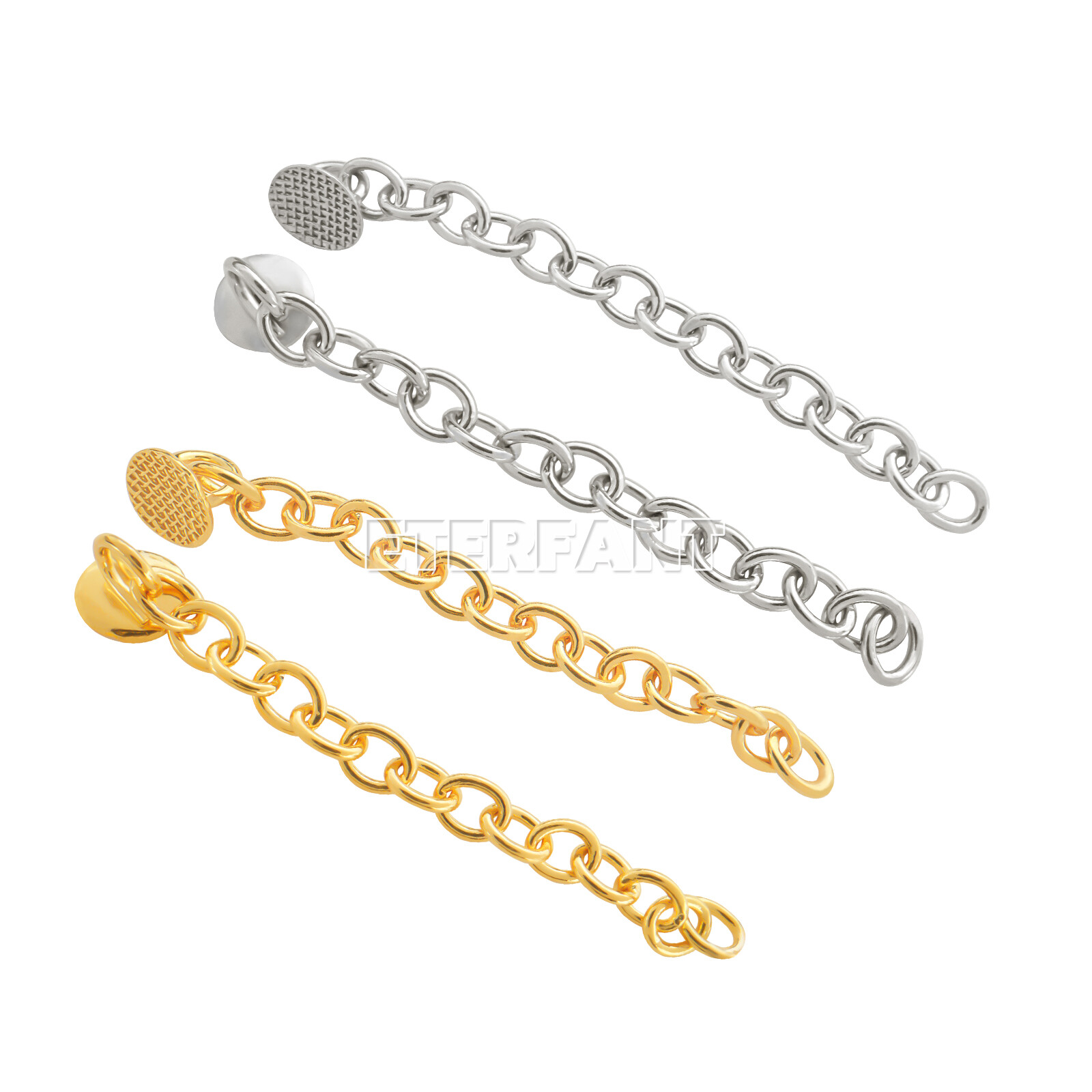 ETERFANT Dental Ortho Lingual Buttons Round/Rectangular Bondable/Button Chains