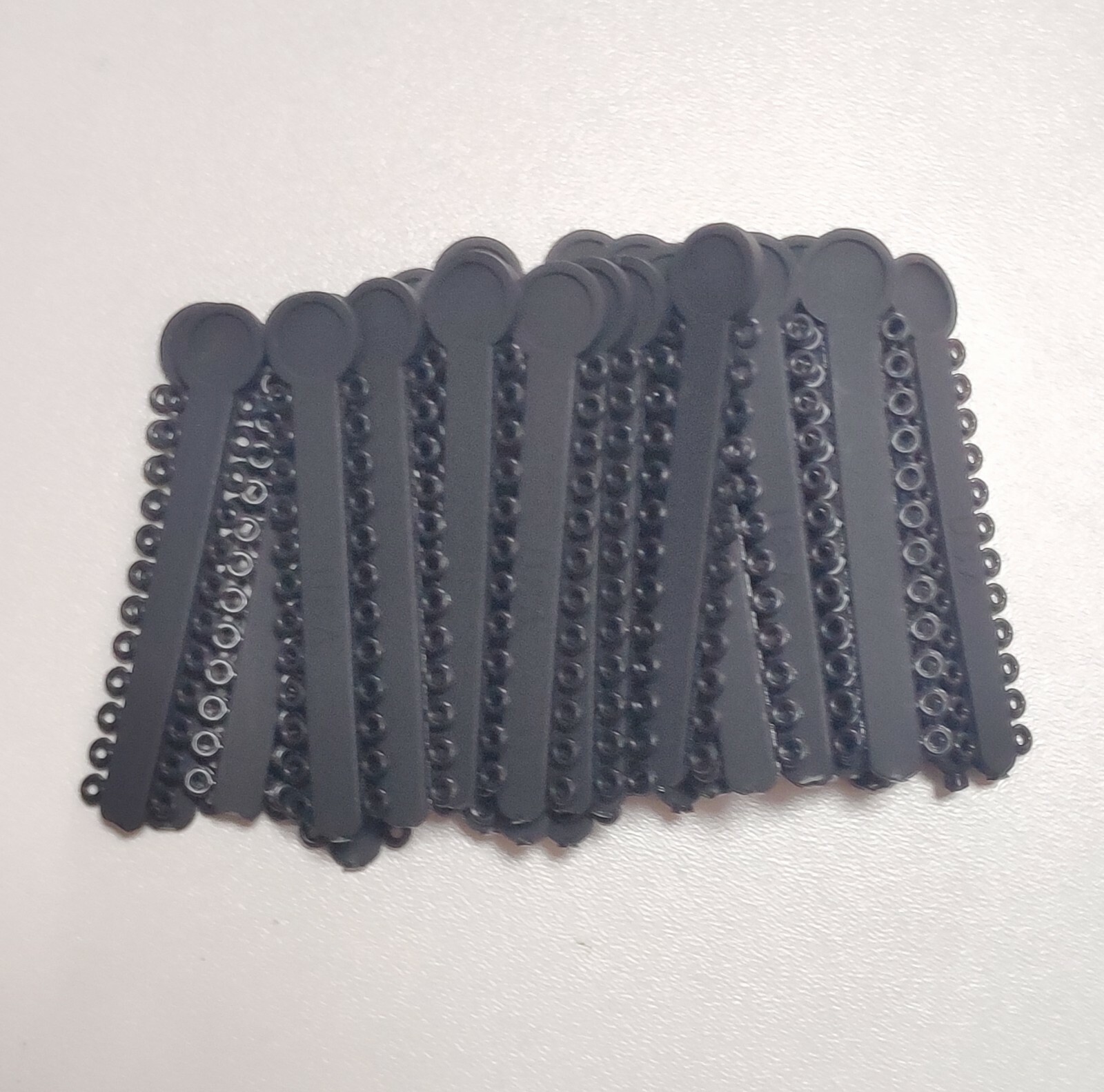 1Pack/1008pcs Dental Ligature Ties Orthodontic Elastic Rubber Bands 38 Colors