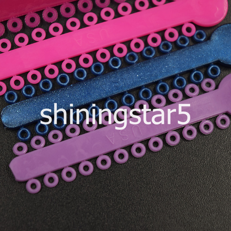 1040 Dental Orthodontic Ligature Ties Elastics Rubber Band Ligaduras Elastomeric