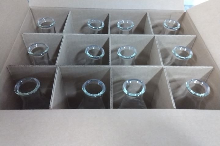 Pyrex 4980-300 12 Pk 300mL Capacity Glass Flask