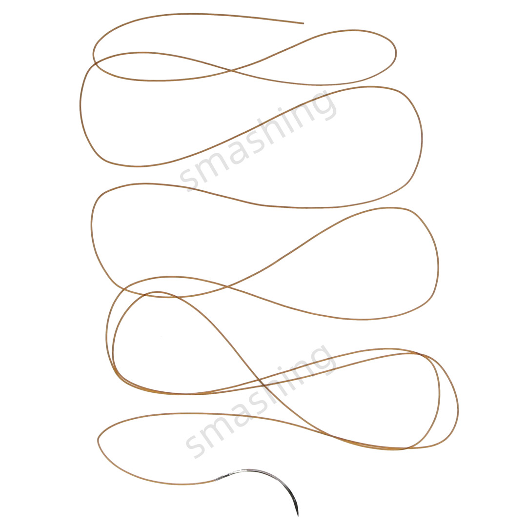 CHROMIC GUT 3-0 Absorbable Dental Surgical Suture Natural Needled Reverse Cut