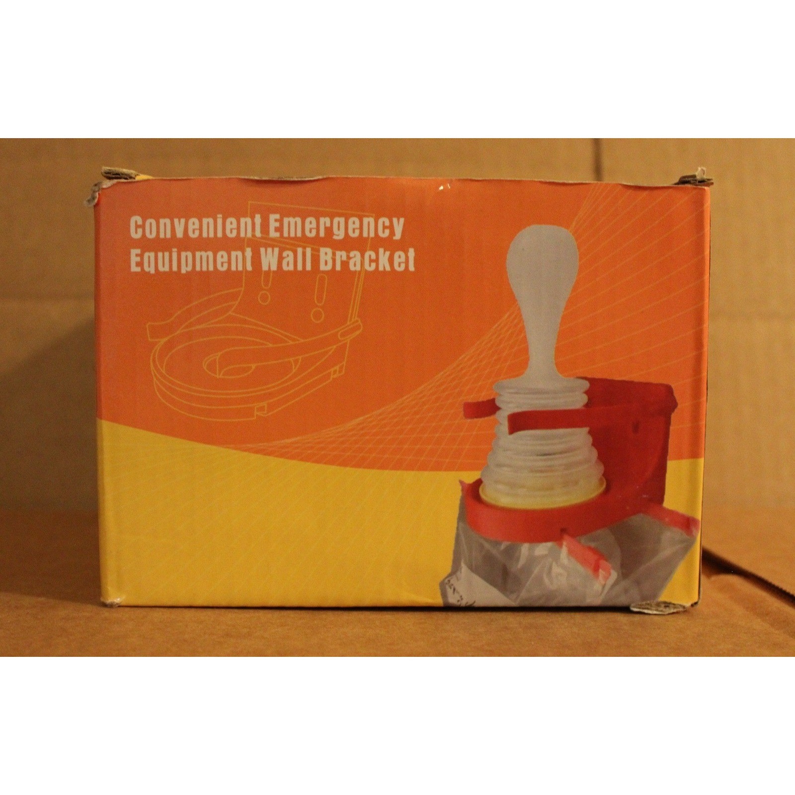Convenient Emergency Equipment Wall Bracket Red Mount for LifeVac Rescue Device