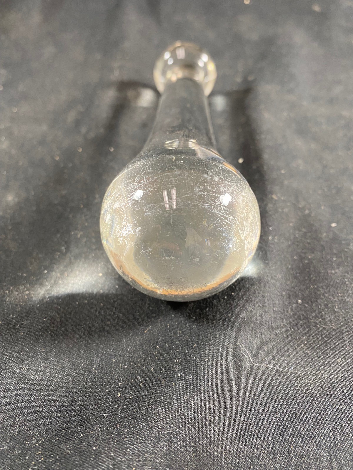 Laboratory Solid Glass 8oz. Grinding Pestle 150mm L x 45mm OD