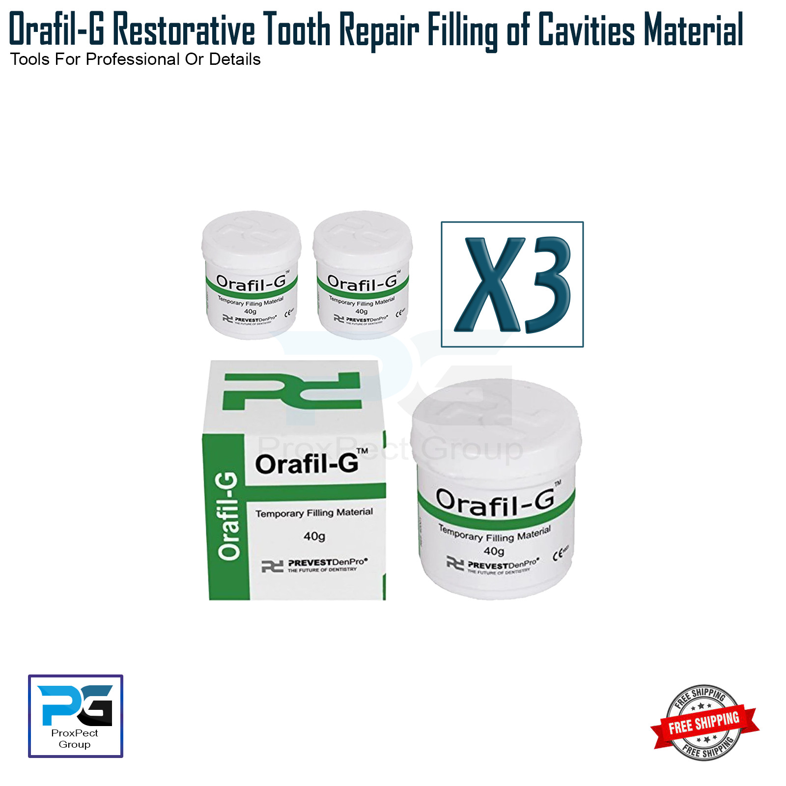 Dental Cement Cavity Filling Strong Teeth Dental Tooth Repair Fix Filling Teeth