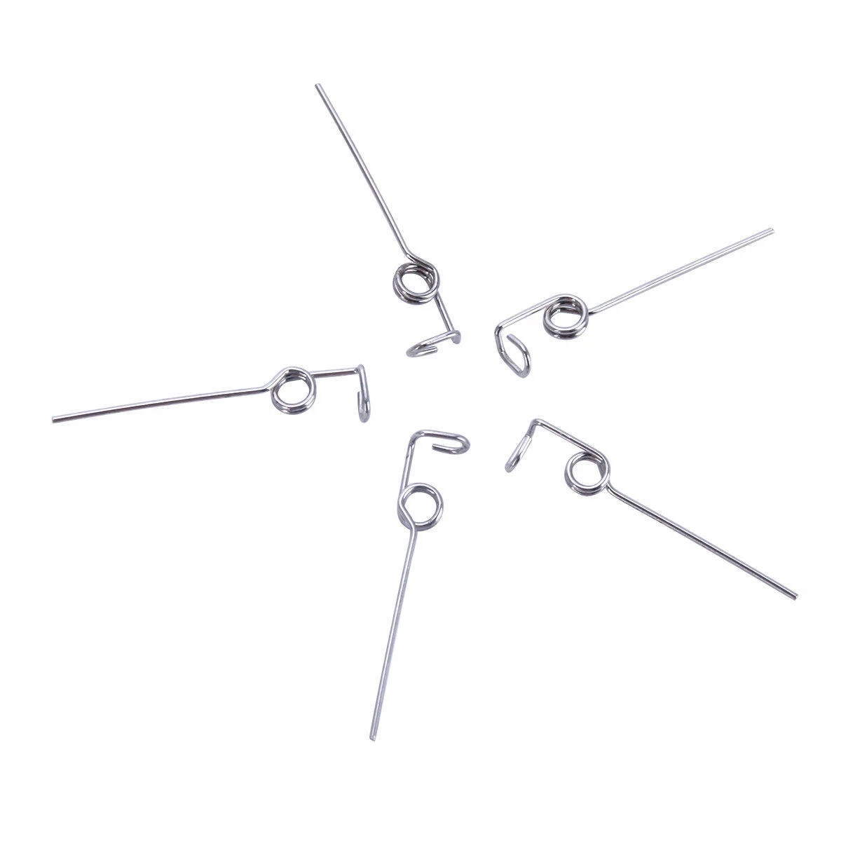 10 Pcs/Bag Dental Lab Ortho Rotating Springs Uprighting Square Wire CW/CCW Tool