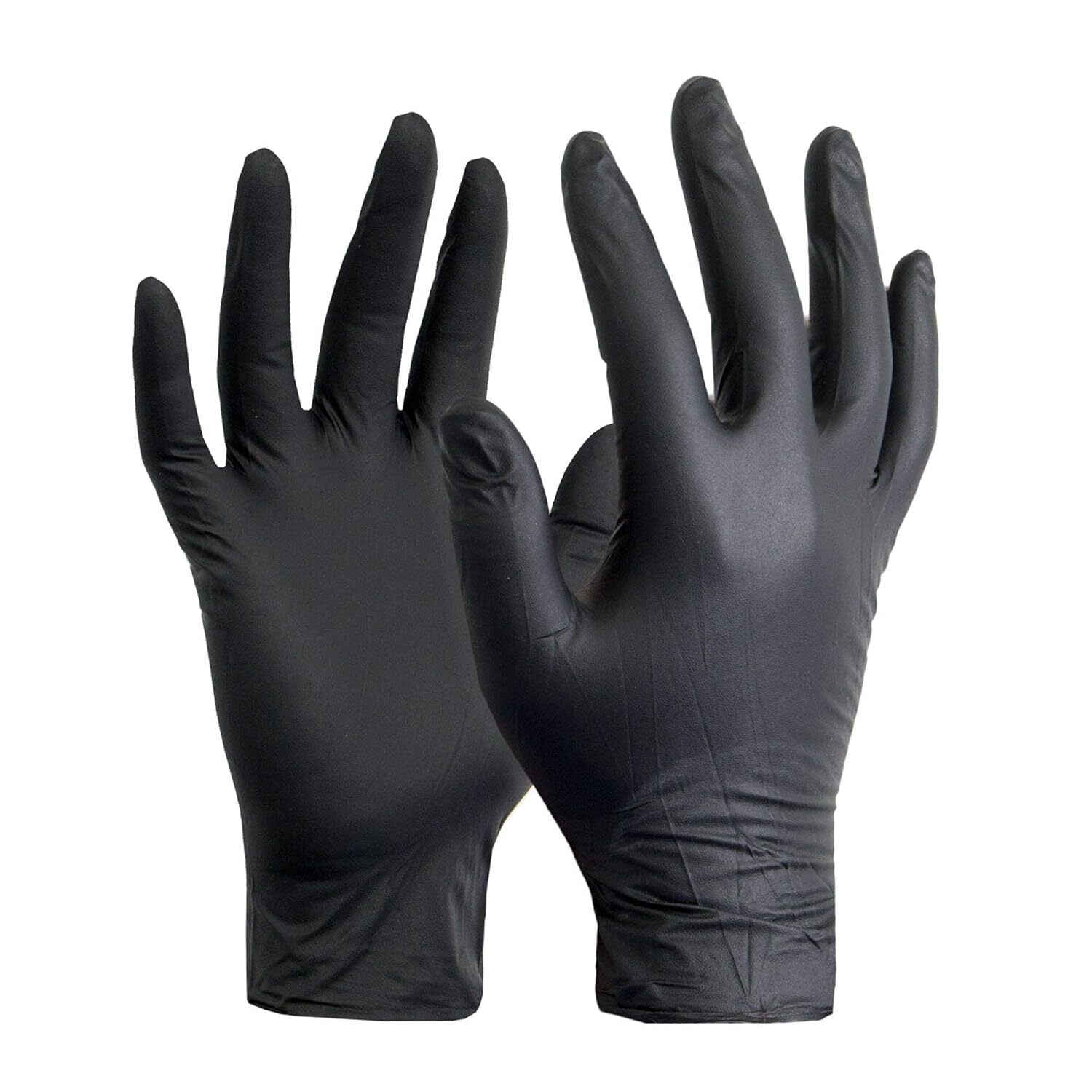 Black Mamba Powder Free Industrial Strength Nitrile Gloves 100 Count Large