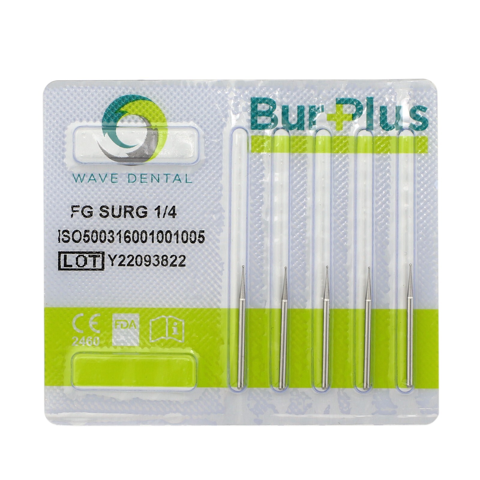 Wave Dental Oral Surgical Bur Tungsten Carbide Round 25mm FG SURG Midwest FGOS