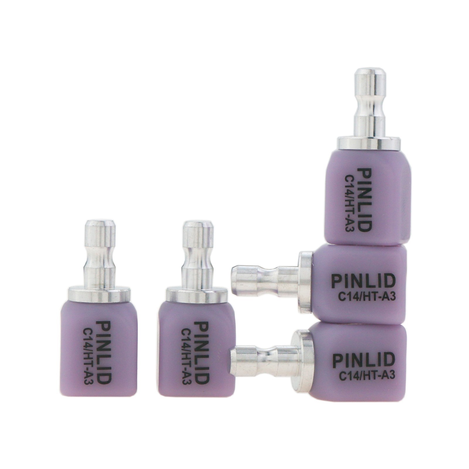 US C14 Ceramic Blocks Lithium Disilicate Cerec CAD CAM HT/LT A1-A3.5 5Pcs/Box