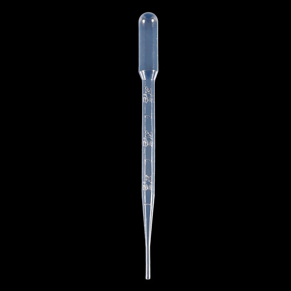 10/100Pcs Plastic Pipettes 3ml Dropper Transfer Tool Epoxy Resin US