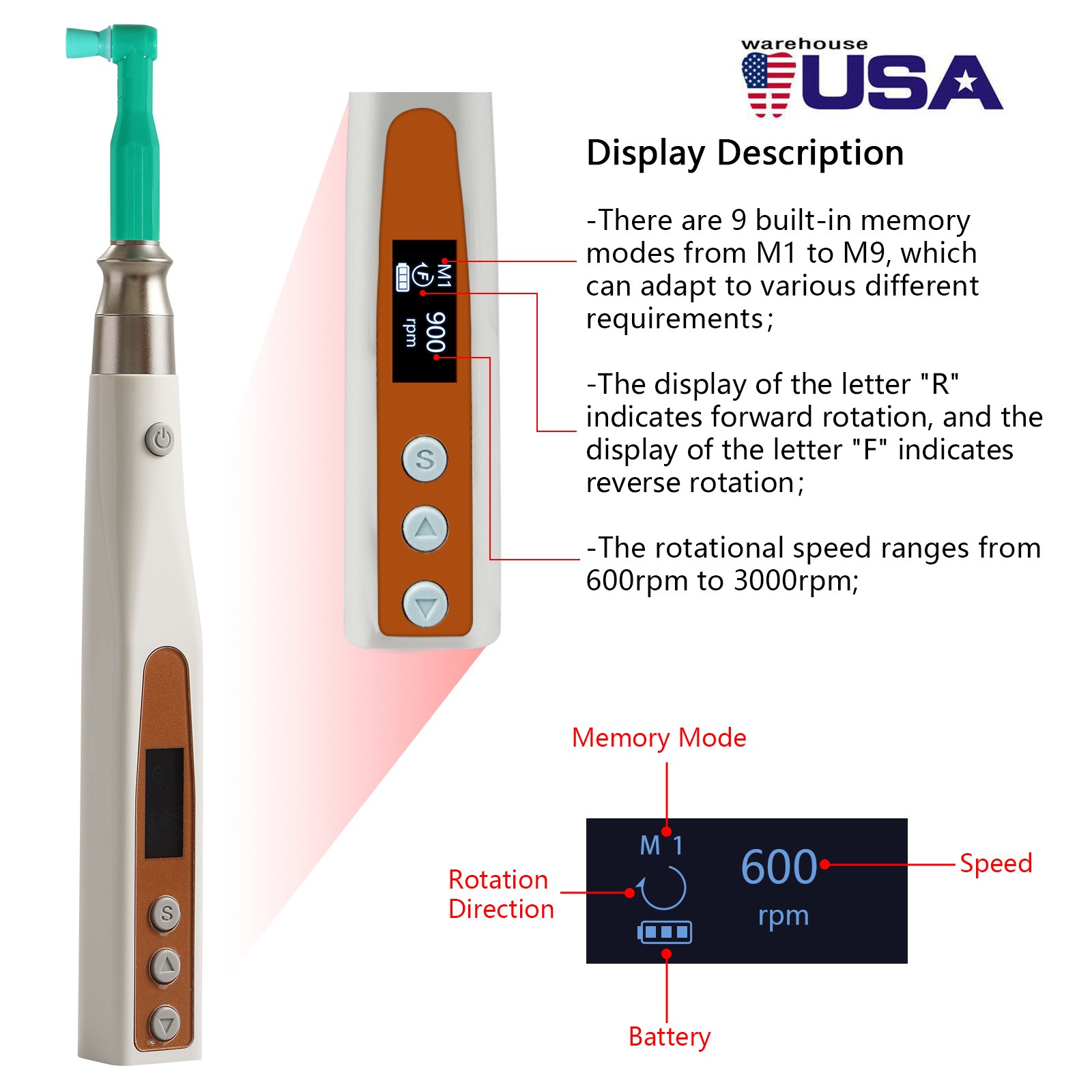 Dental Air Flow Hygiene Teeth Polishing Prophy Jet Polisher Fit Kavo Multiflex