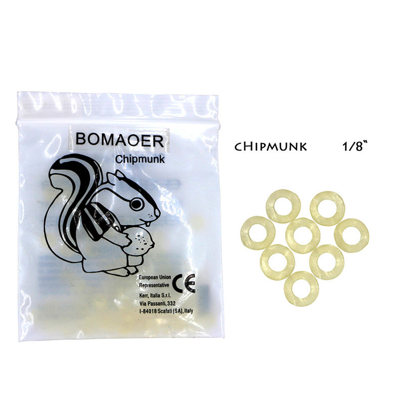 ORMCO Dental Orthodontic Elastics Rings 3.5 OZ,Zoo Pack 5000PCS/Box 5 Sizes