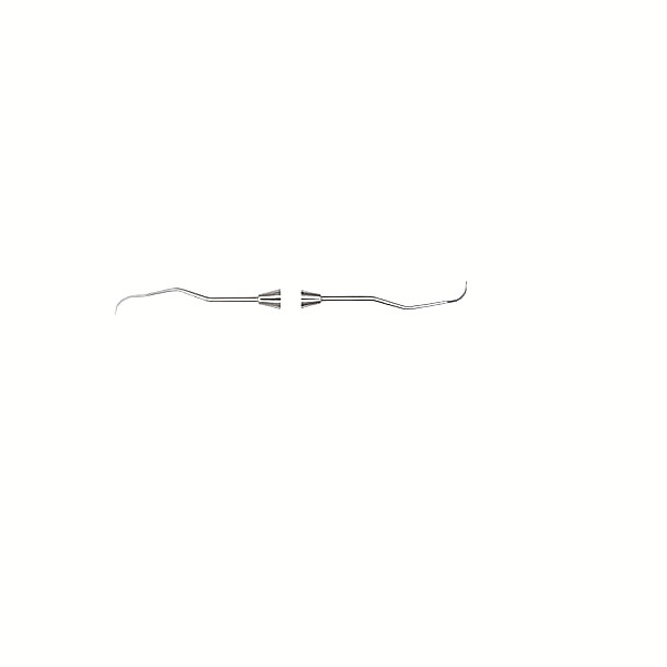 Hu-friedy #11/12 ODU DE EXPLORER, ResinEight Handle exd11/128 (x4)