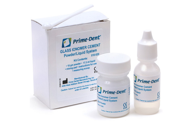 PERMANENT CROWN BRIDGE CEMENT KIT DENTAL GLASS IONOMER KIT