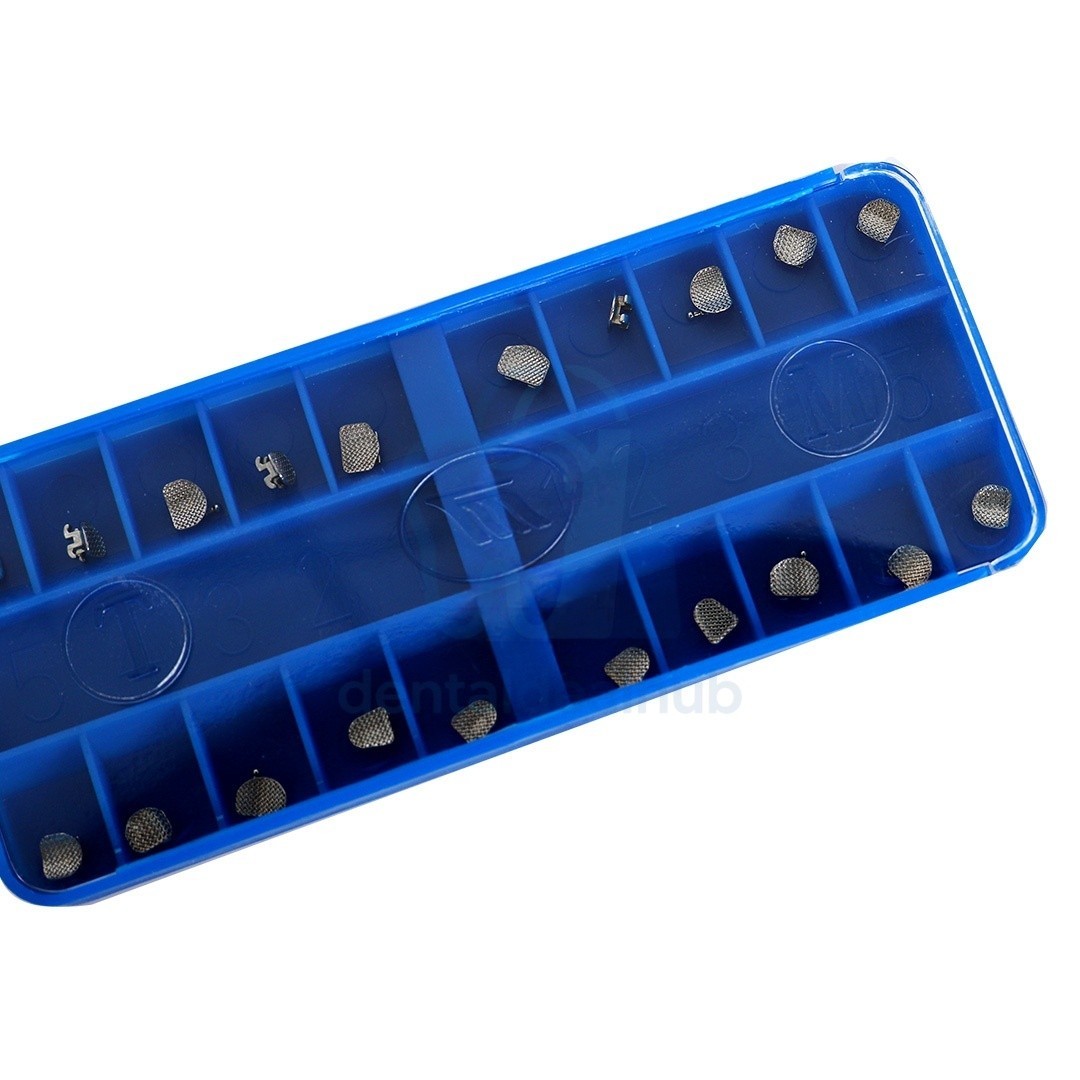 Mini Edgewise Metal Mesh Brackets 5-5 with/without Hooks 022 Slot