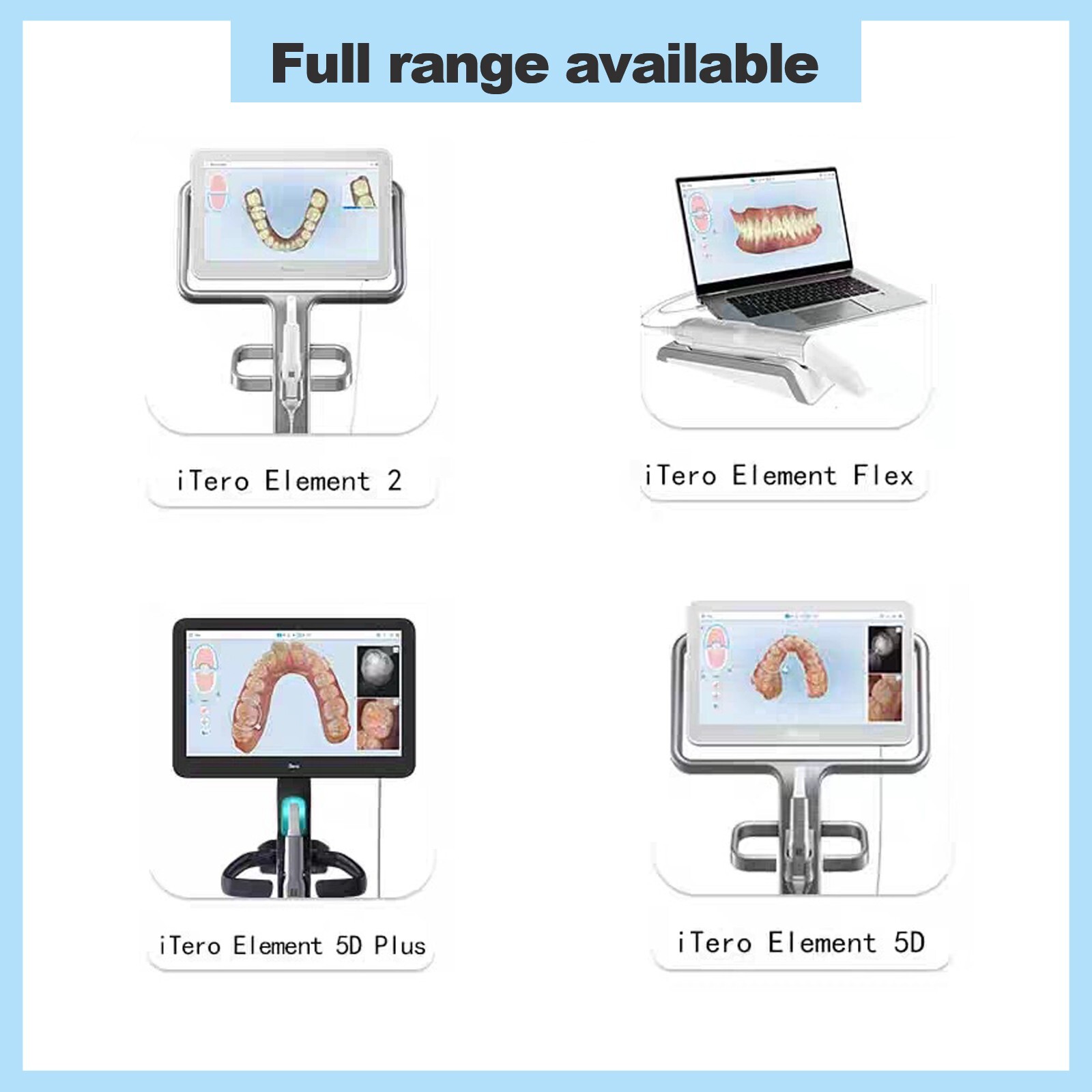 50PCS Dental Scanner Intraoral Sleeves Disposable Protective Cover for iTero #