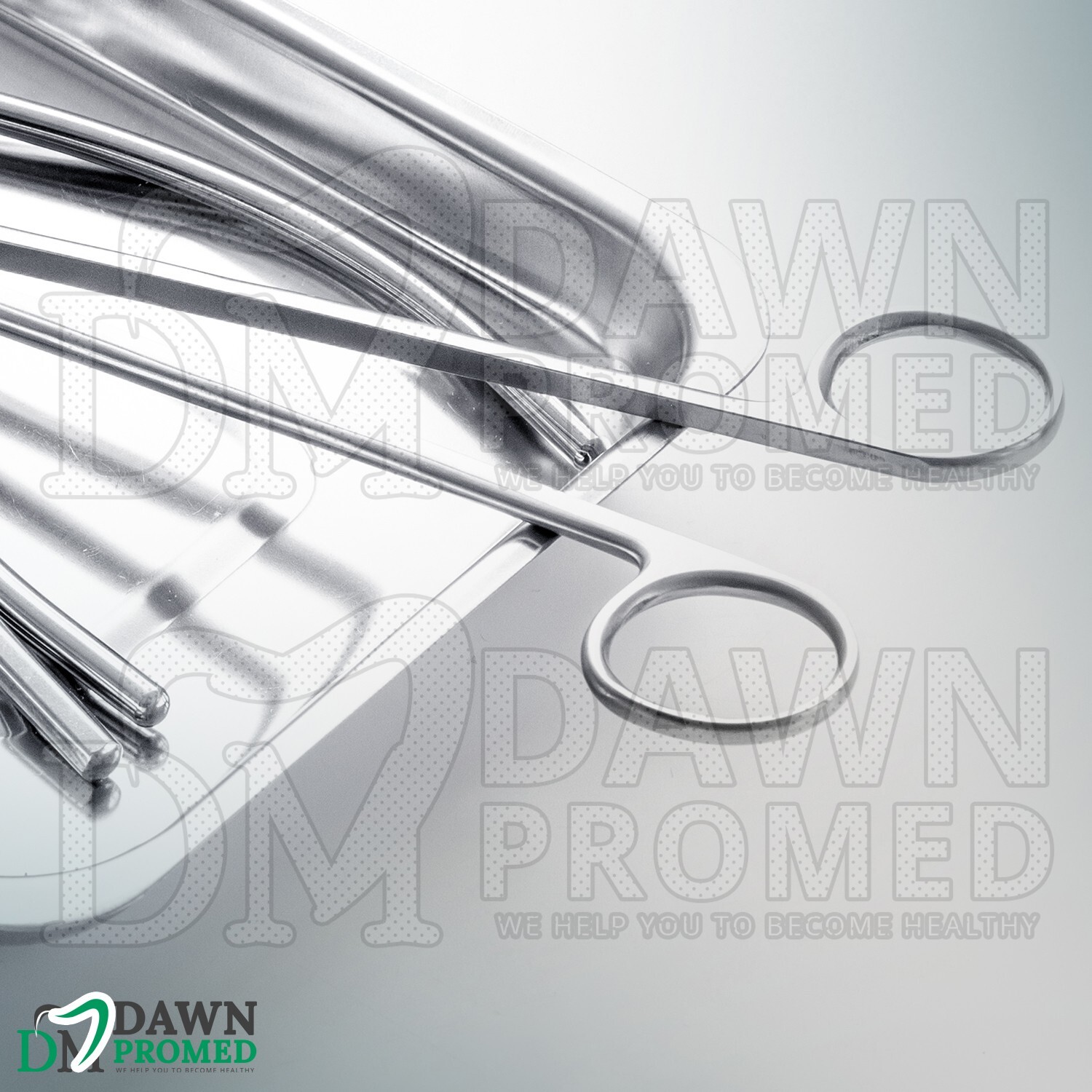 Catheter Tray 12″x4″x2″ Lid Cover With Handle Surgical Dental Instruments