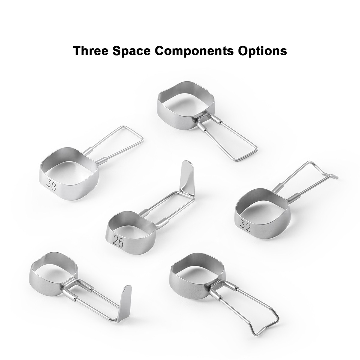 Kids Space Maintainer Kit Stainless Steel Bands 59pcs Wires 40pcs Orthodontic