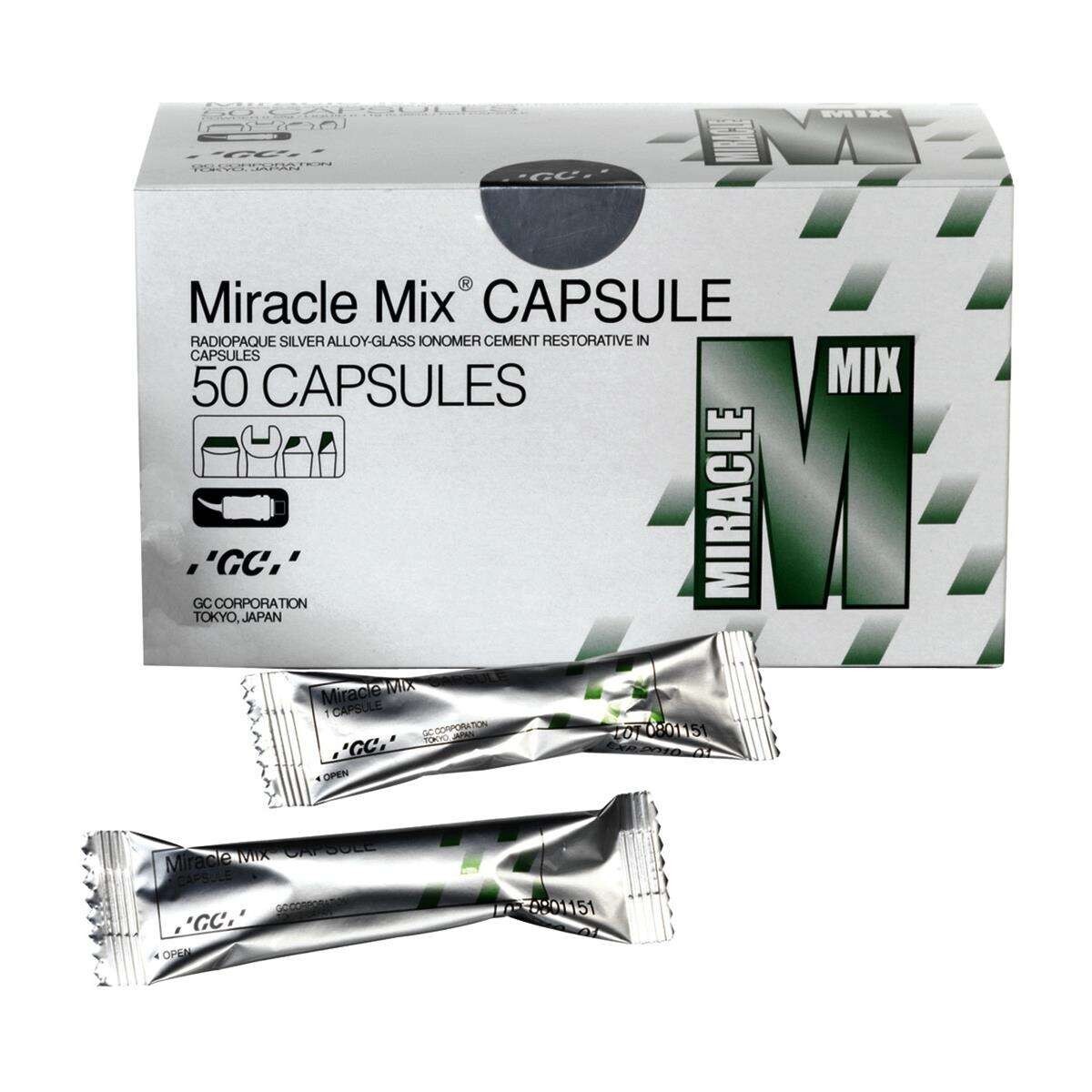 GC Miracle Mix Capsule Metal-Reinforced Crown & Core Build-Up 50/Pkg.